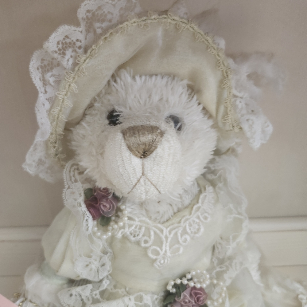 Show-Stoppers "Peppermint " teddy bear doll plush stuffed w/tag 17" - Picture 8 of 11